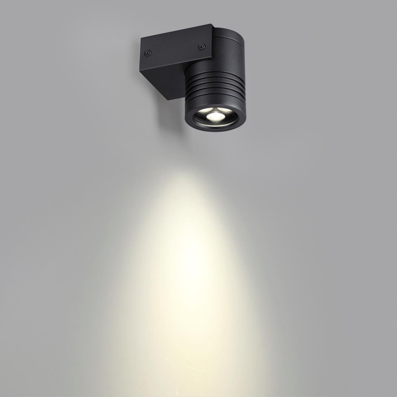 уличный настенный светодиодный светильник odeon light nature stima 6648/6wl