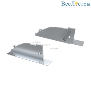Заглушка Arlight 026792 для ALM-ARC-SINGLE серая правая с отверстием