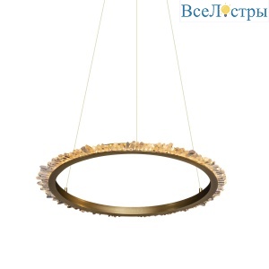 Подвесной светильник Delight Collection Quartz Halo MD20020154-1A satin gold