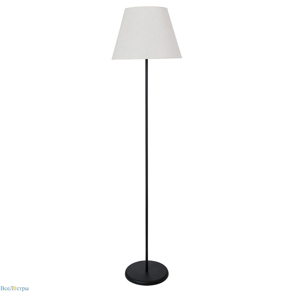 торшер arte lamp alea a5068pn-1bk