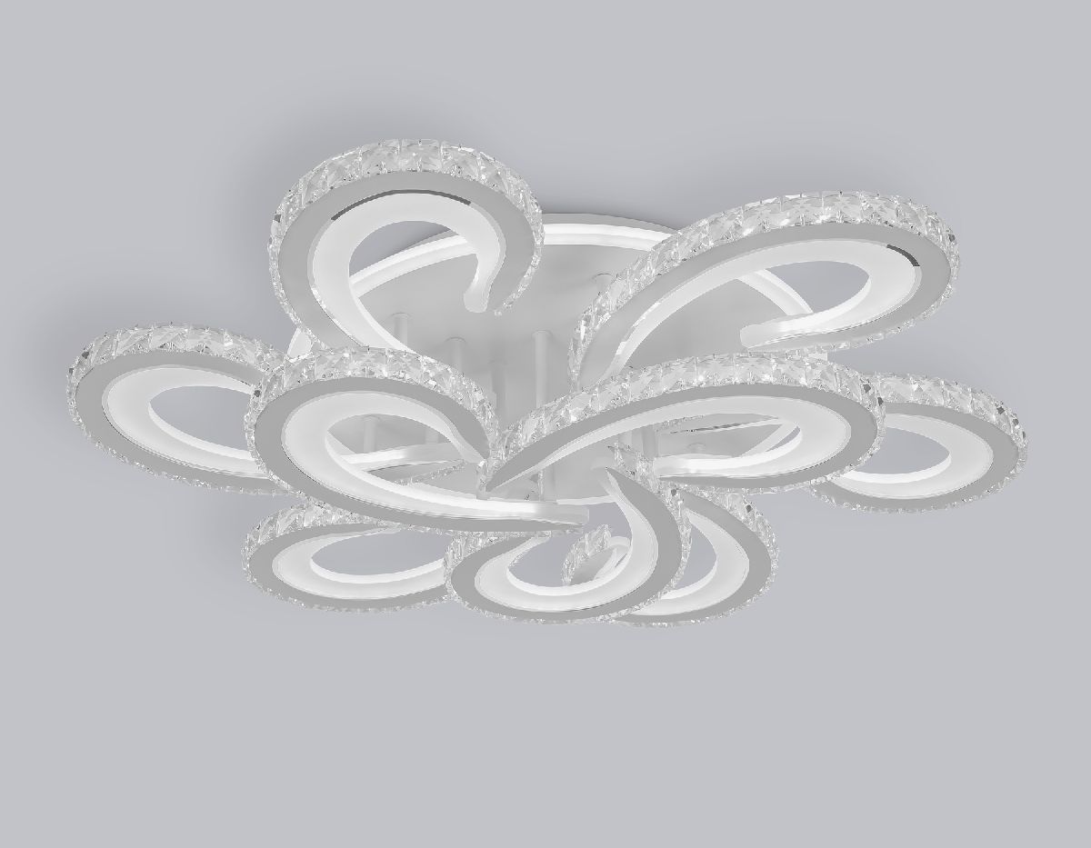 потолочная люстра ambrella light acrylica ice fa1704