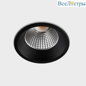 Встраиваемый светодиодный светильник Italline IT08-8035 black 4000K