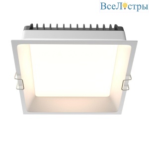 Встраиваемый светодиодный светильник Maytoni Okno DL056-24W3-4-6K-W