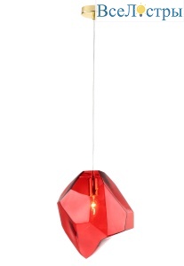 Подвесной светильник Crystal Lux NUESTRO SP1 GOLD/RED