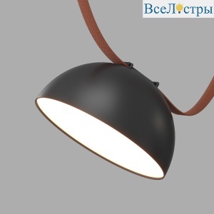 Трековый однофазный светильник Denkirs Belty flow DK5660-BK
