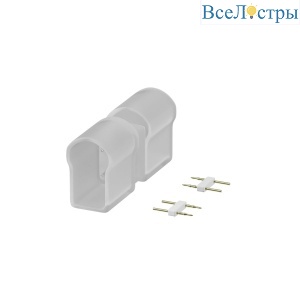 Двусторонний коннектор (выход прямой) для гибкого неона AC220V Maytoni Led Strip 201238