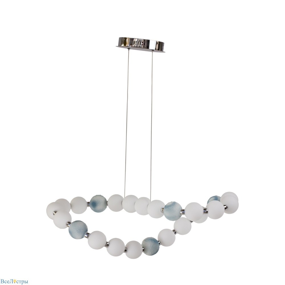 подвесная люстра am group pearl 8823-25 ch