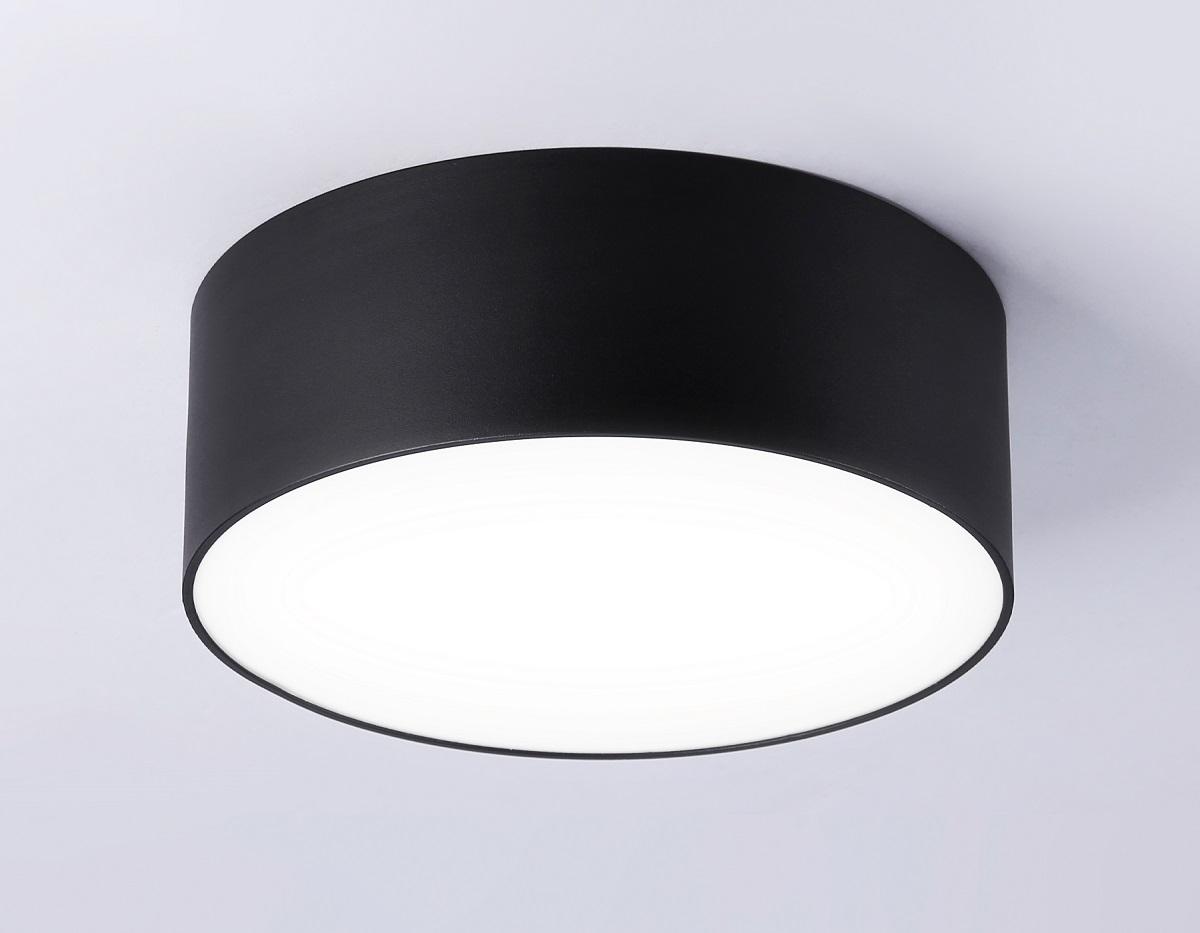 потолочный светодиодный светильник ambrella light orbital air alum fv5514