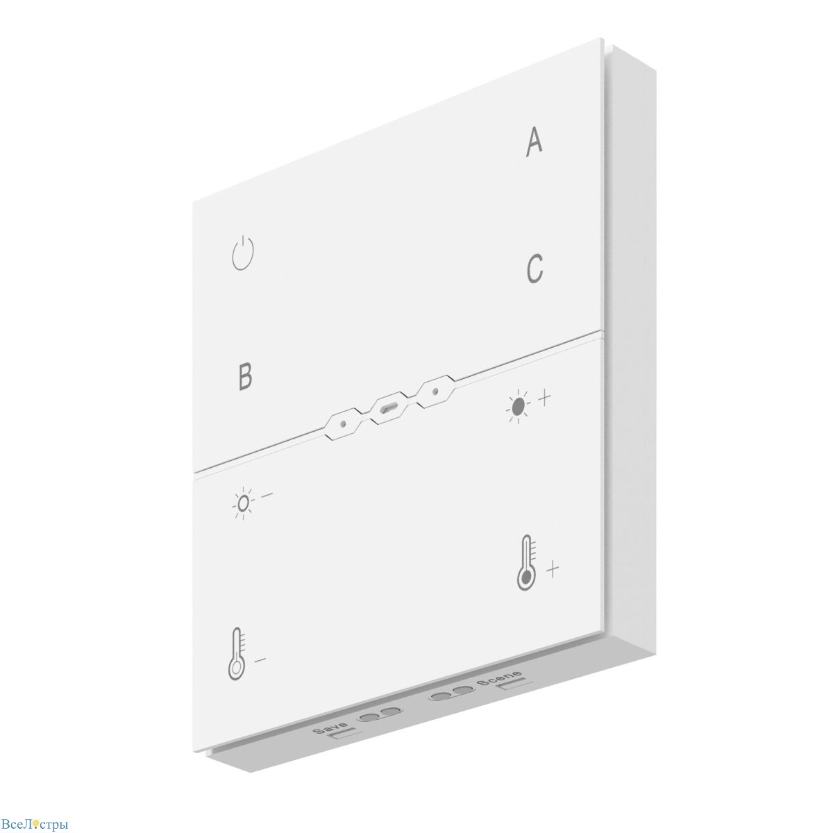 беспроводная панель управления maytoni lighting control drc035-z-8-w