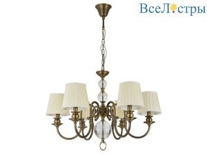 Подвесная люстра Newport California 3106/C black brass без абажуров М0070496