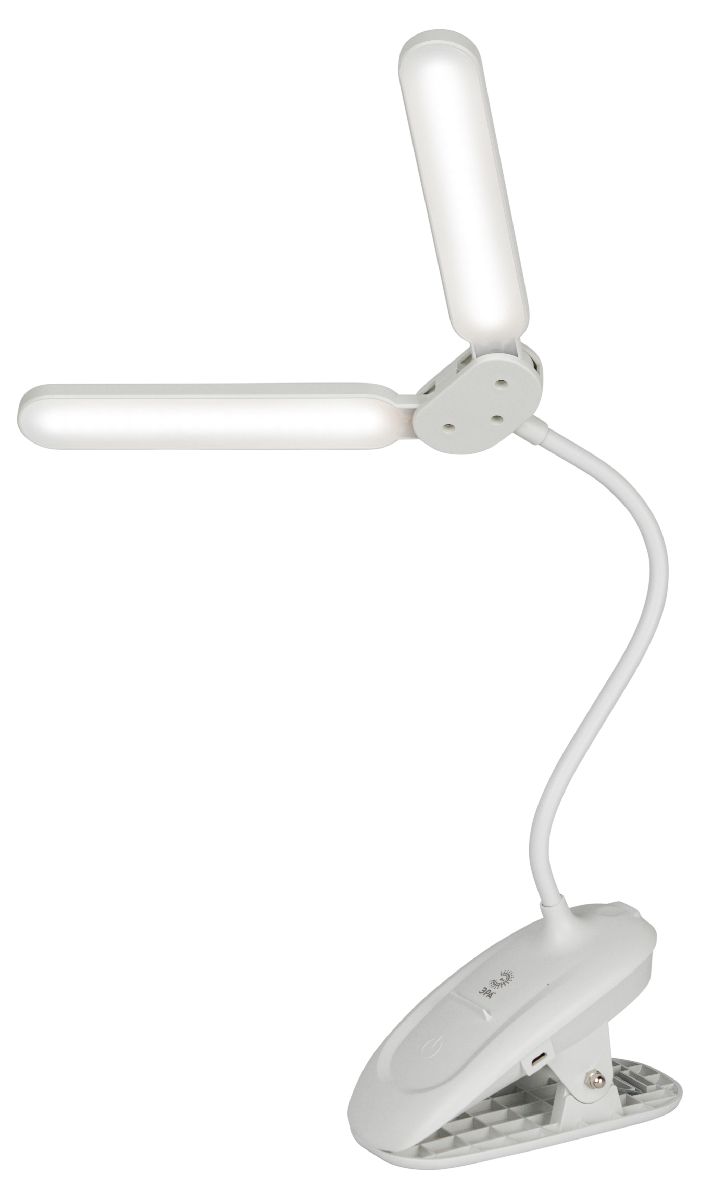 настольная лампа эра nled-512-6w-w б0057207