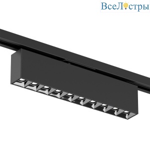 Трековый светодиодный светильник Denkirs Edder DK6444-BK