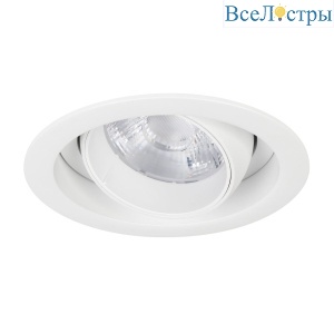 Встраиваемый светильник Arlight MS-VORTEX-BUILT-R135-30W Warm3000 (WH-WH, 17 deg, 230V) 056568
