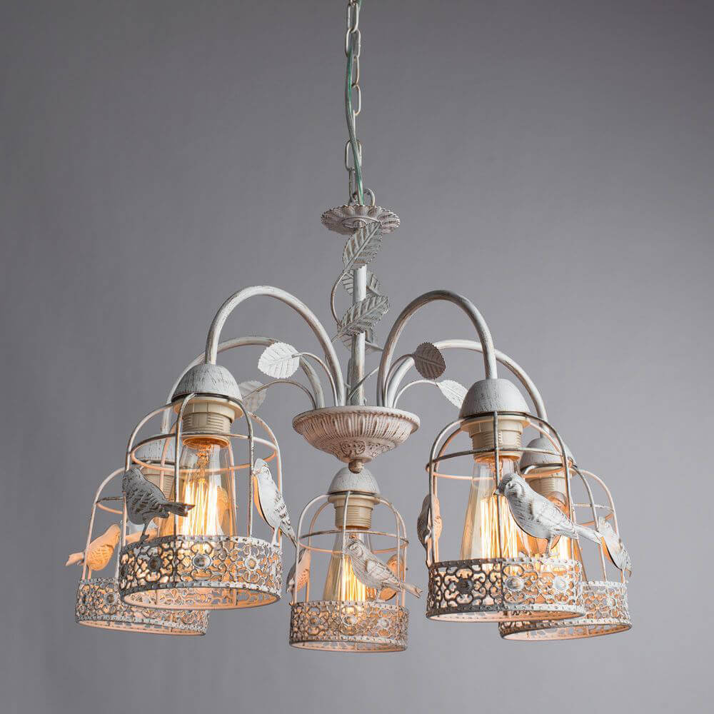 подвесная люстра arte lamp cincia a5090lm-5wg