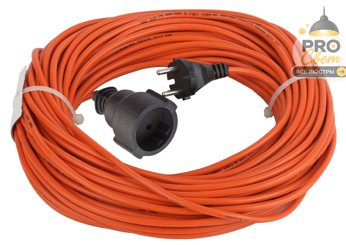 удлинитель силовой эра upx-1-2x0.75-30m б0043038