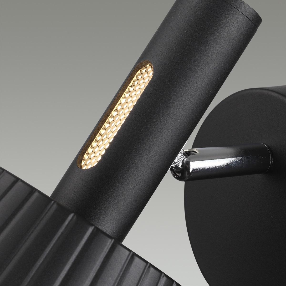 настенный светодиодный светильник odeon light hightech mali 6643/7wl