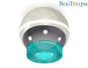 Накладной светильник с дополнительной подсветкой Ambrella Light Techno XS1104020 (C1104, N7194)