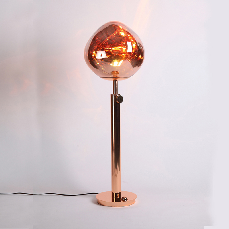 торшер delight collection melt 9305f copper