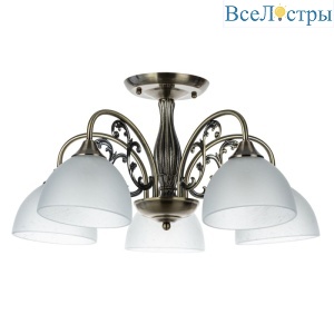 Потолочная люстра Arte Lamp Spica A3037PL-5AB