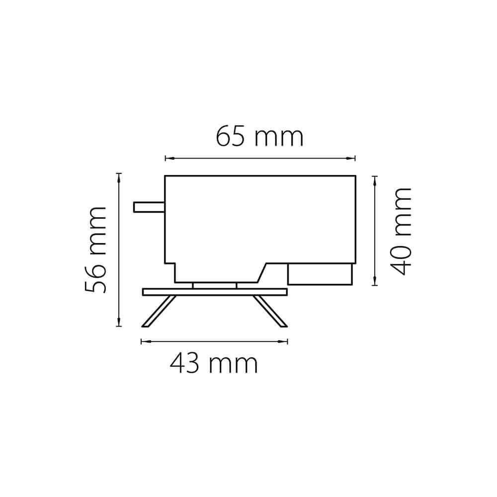 адаптер для шинопровода lightstar asta 592026