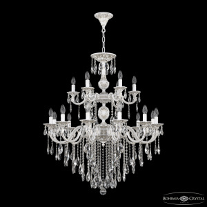 Подвесная люстра Bohemia Ivele Crystal AL78101/12+6/300/2D B WMG