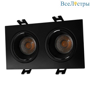 Встраиваемый светильник Denkirs DK3072-BK