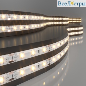 Светодиодная лента Elektrostandard 12V 4,8W 60Led 2835 IP65 теплый белый, 5м 4690389124204