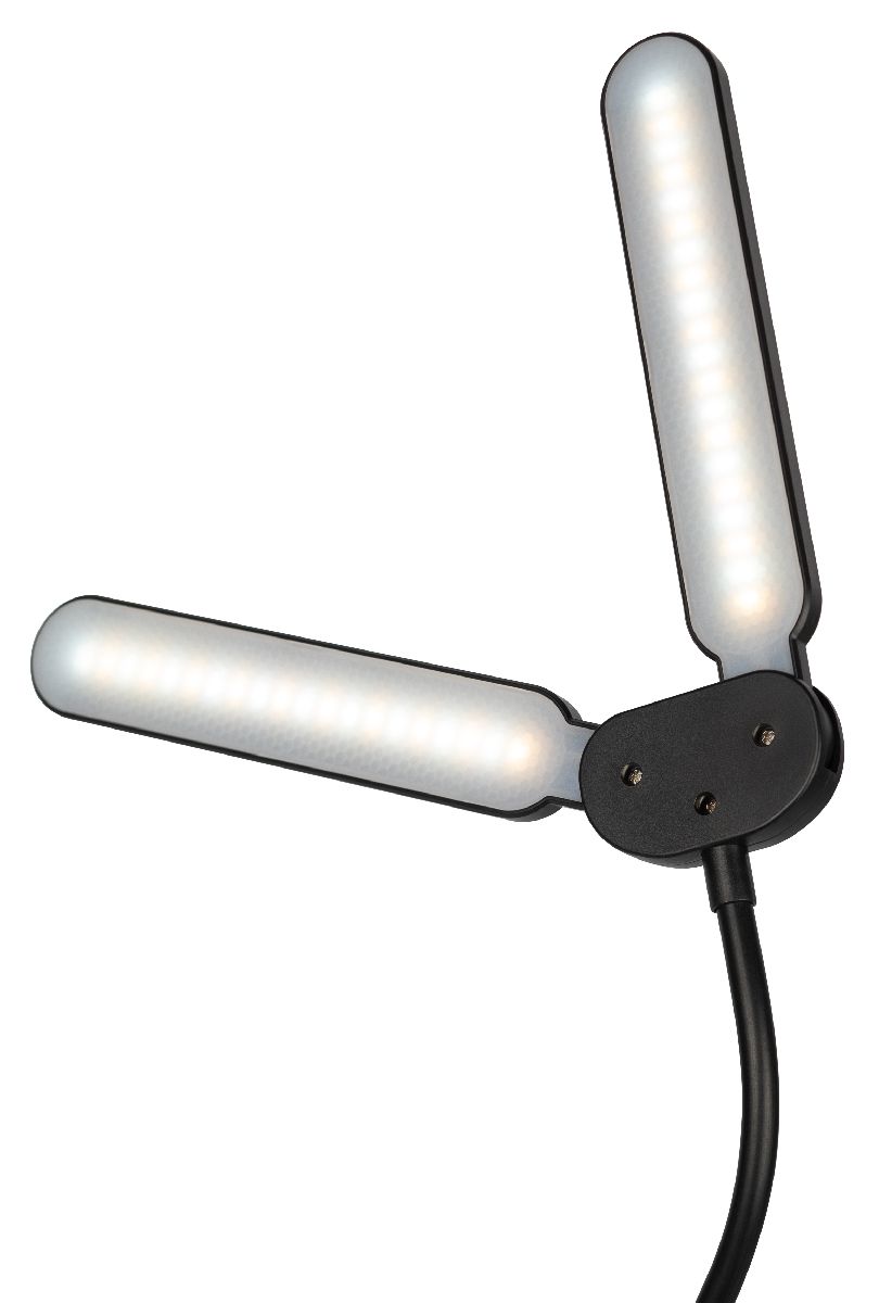 настольная лампа эра nled-512-6w-bk б0057208