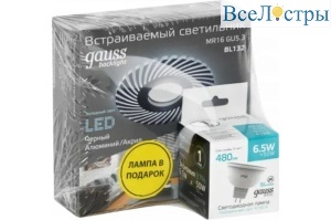 Точечный светильник Gauss Backlight BL132P