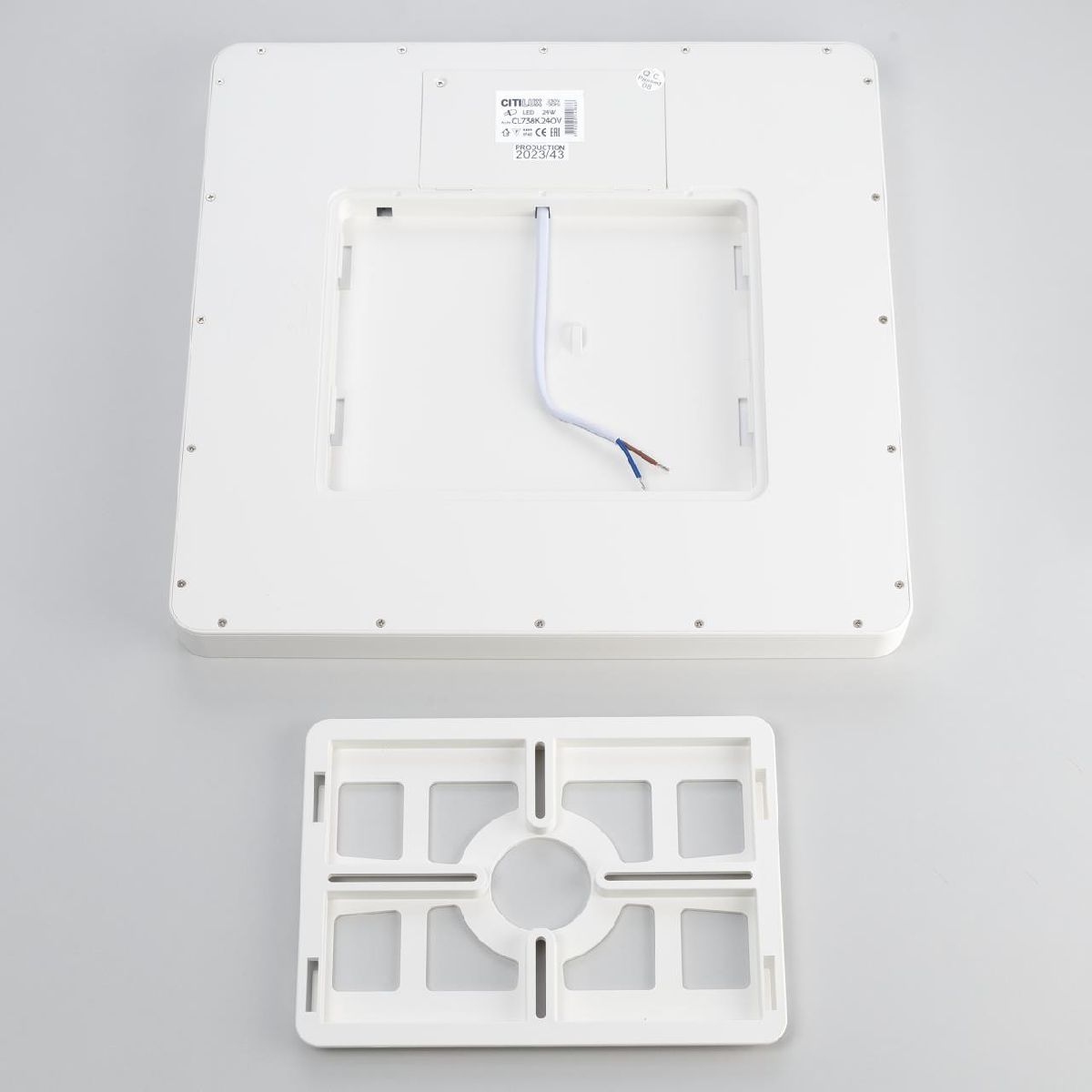 потолочный светильник citilux бейсик cl738k240v