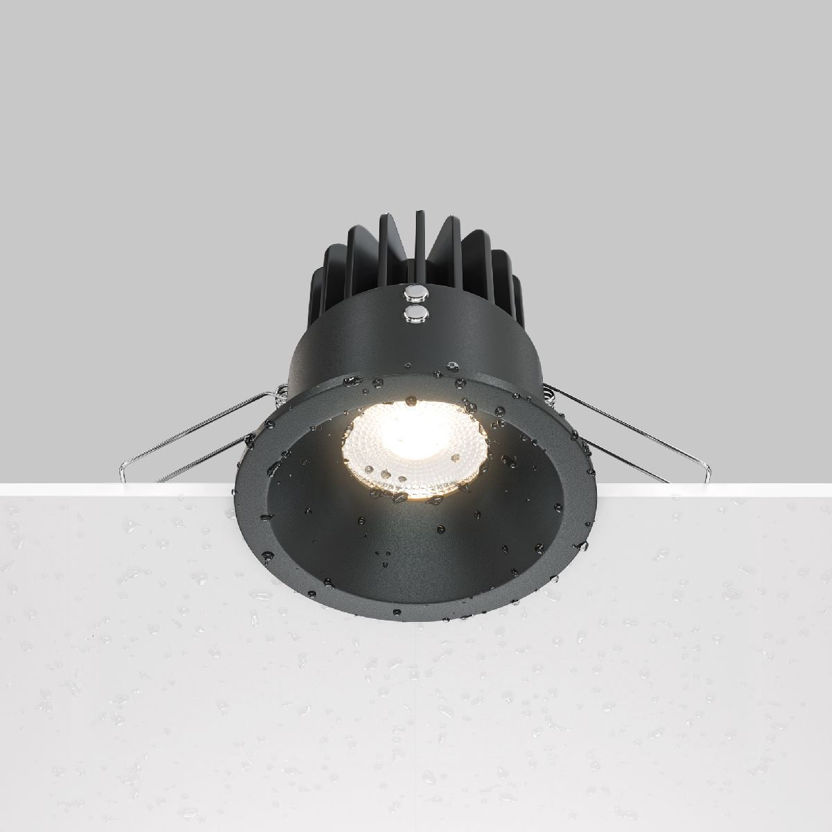 встраиваемый светодиодный светильник maytoni yin dl034-2-l12b