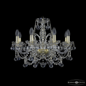 Подвесная люстра Bohemia Ivele Crystal 1411/8/195 G Balls