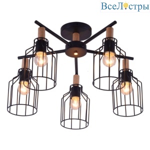 Потолочная люстра Escada 469/5PL Black