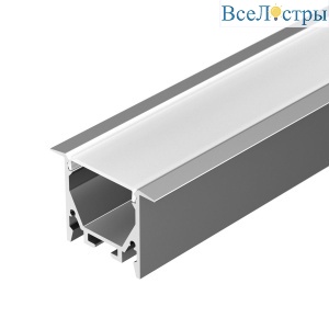 Профиль Arlight LINIA25-F-2000 ANOD  (Алюминий) 053805