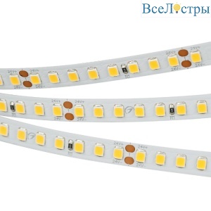 Светодиодная лента Arlight UL-A160-8mm 24V Warm3000 12 W/m, IP20, 2835, 5m 040011
