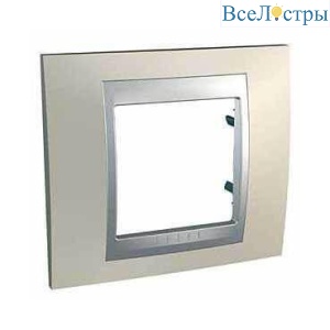 Рамка 1-постовая Schneider Electric Unica Top MGU66.002.095