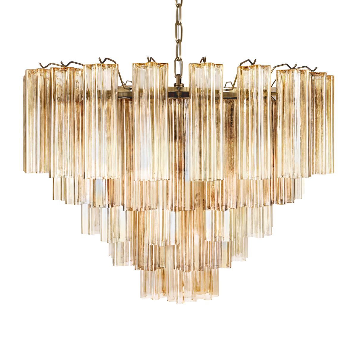 подвесная люстра loft it murano 10580/800 champagne