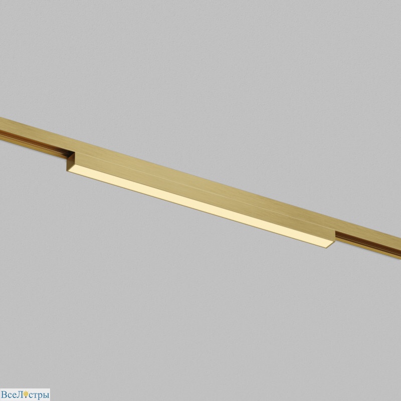 трековый магнитный светильник denkirs shine linear zigbee dk5951-sb