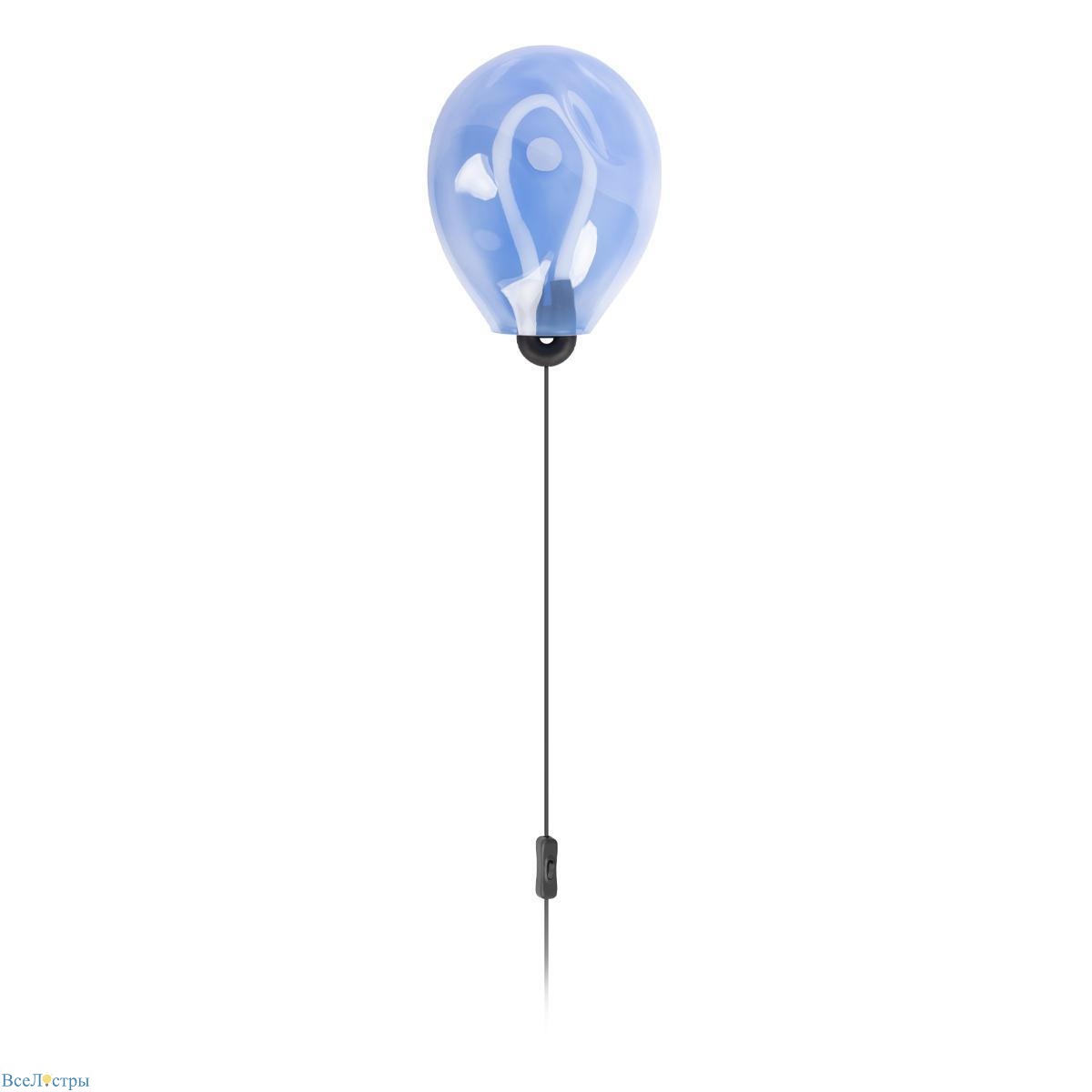 настенный светодиодный светильник loft it joy 10291 blue