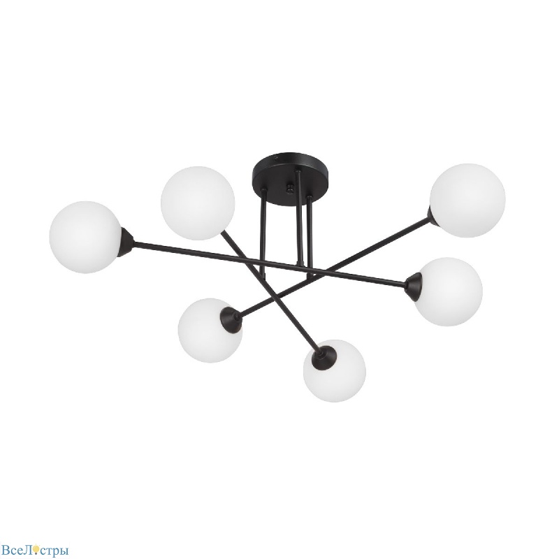 потолочная люстра vitaluce v3931-1/6pl