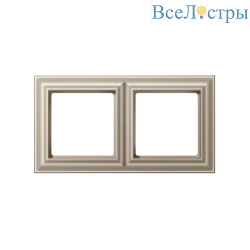 Рамка 2-ая JUNG EcoProfi Standart EPS482CH