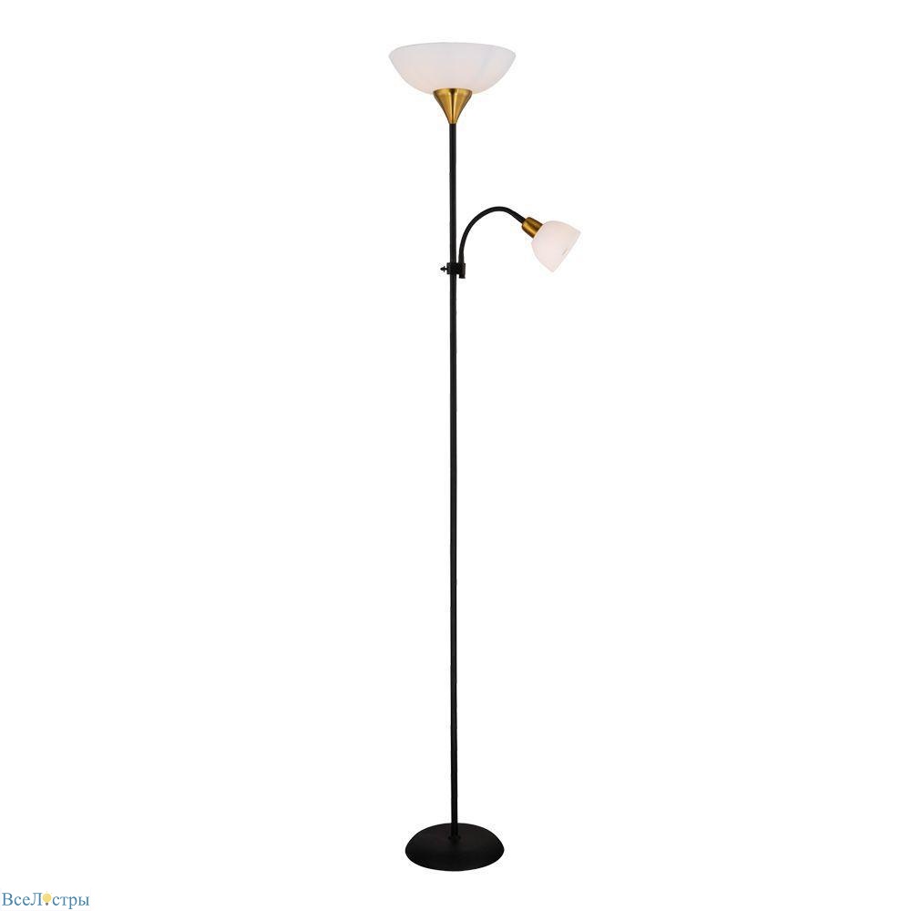 торшер arte lamp duetto a9569pn-2bk