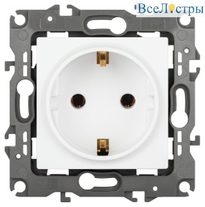 Розетка одноместная Эра 12-2101-01М Б0065700
