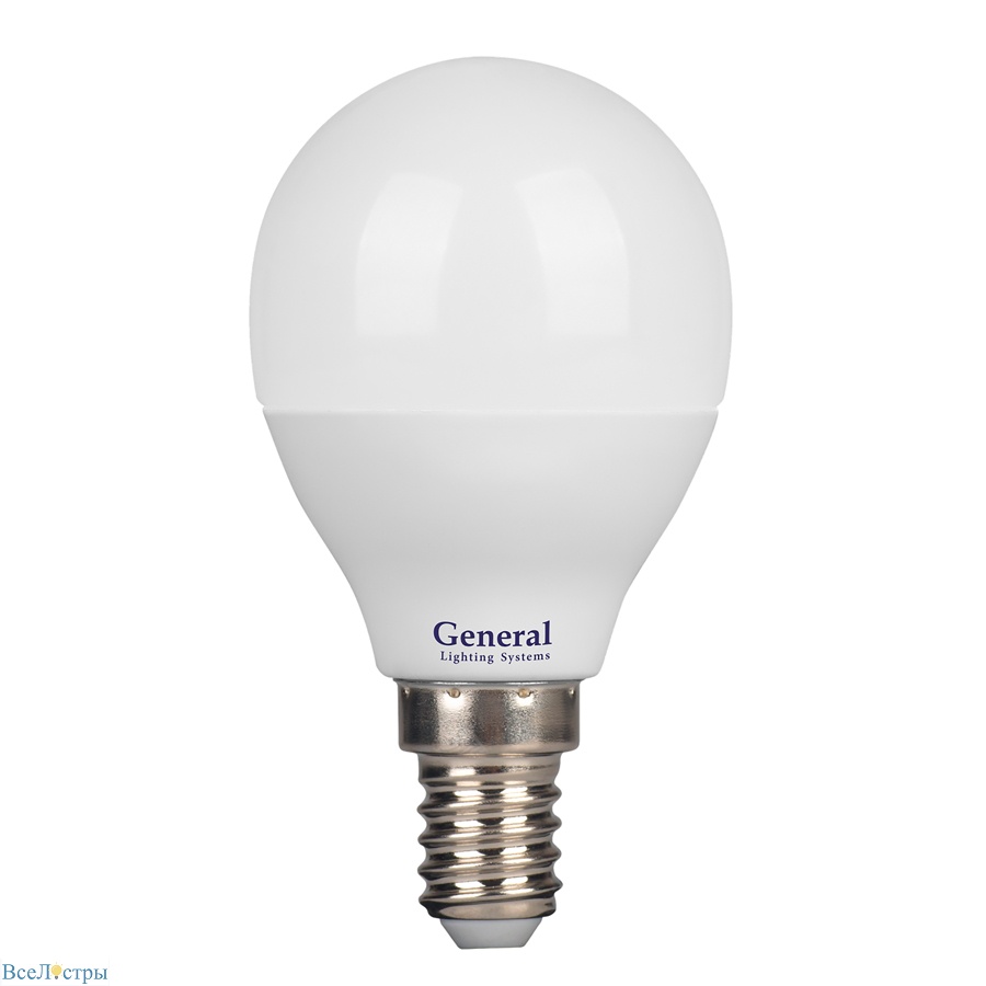 светодиодная лампа general glden-g45f-20-230-e14-6500 661484