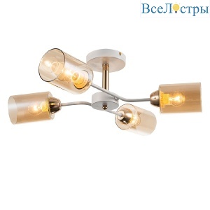 Люстра на штанге Escada Vertigo 1131/4P White/Gold