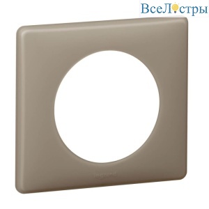 Рамка 1-постовая Legrand Celiane грэй перкаль 066721