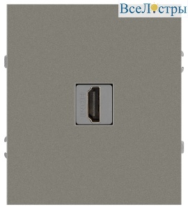 Розетка Эра Arktik 16-3114-07 HDMI титан Б0070510