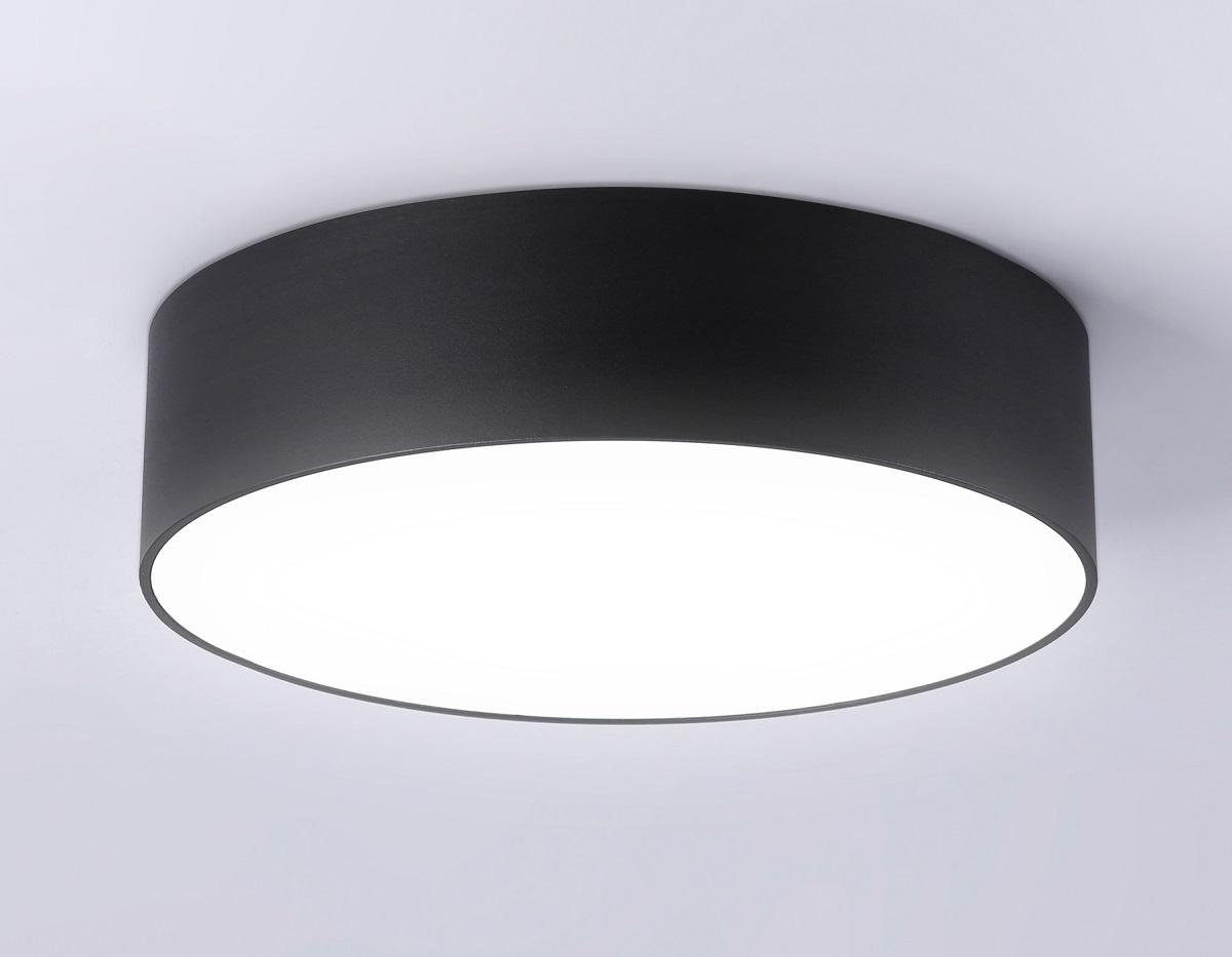 потолочный светодиодный светильник ambrella light orbital air alum fv5518