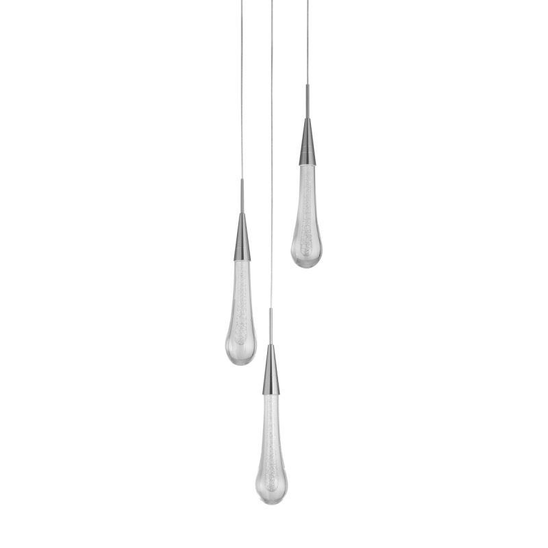 подвесной светильник delight collection pour md2060-3a satin nickel