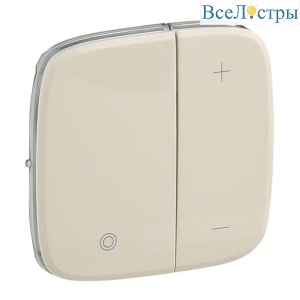Лицевая панель Legrand Valena Allure светорегулятора клавишного слоновая кость 752086